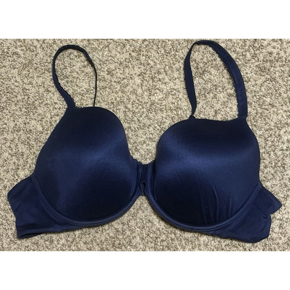 Women's Victoria's Secret Navy Body Lined Bra, Size 38C